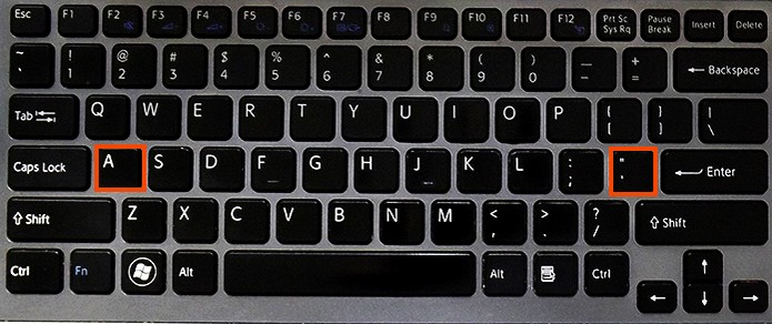 Dica para adicionar o acento agudo no teclado (Foto: Barbara Mannara/TechTudo)