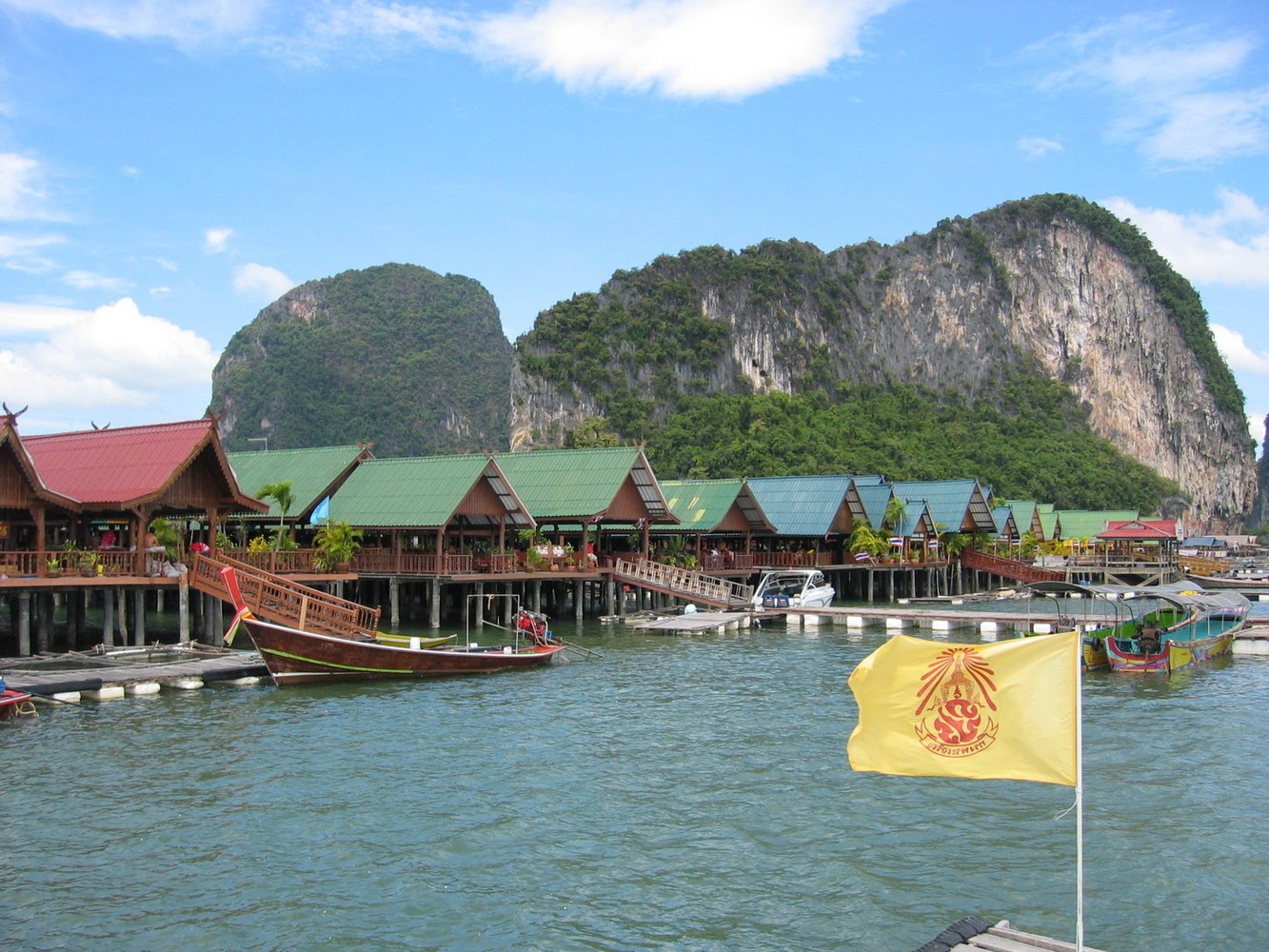 Conheça a vila flutuante Ko Panyi, na Tailândia (Foto:  )