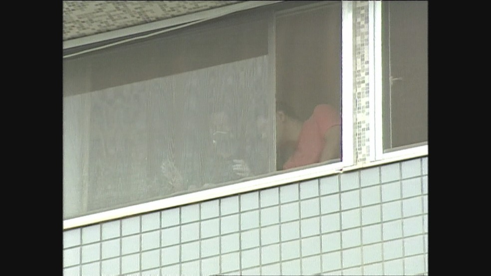 Crime da 113 Sul: perícia realizada em 2009 no apartamento onde morreram José Guilherme Villela, Maria Carvalho Villela e Francisca Nascimento Silva — Foto: TV Globo/Reprodução
