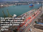 Destaque positivo no PIB, balança comercial do Brasil afeta vizinhos
