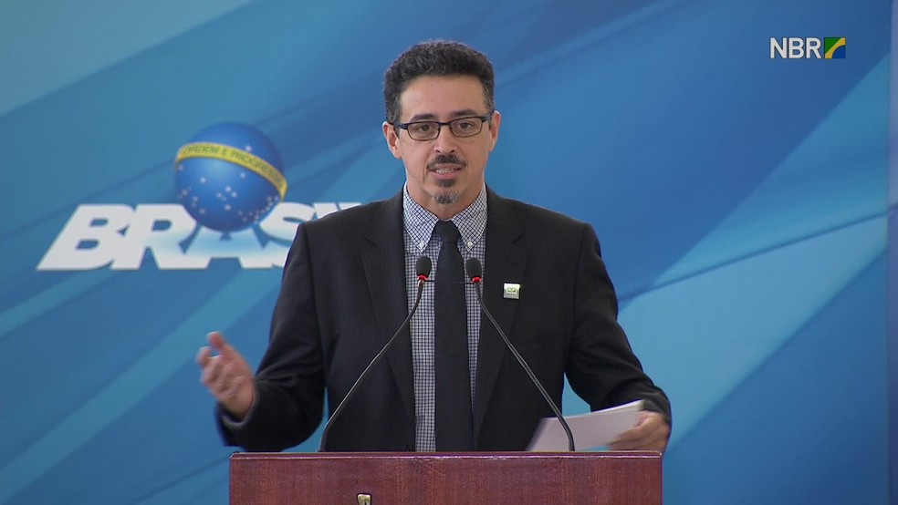 Novo ministro da Cultura, SÃ©rgio SÃ¡ LeitÃ£o (Foto: ReproduÃ§Ã£o/NBR)
