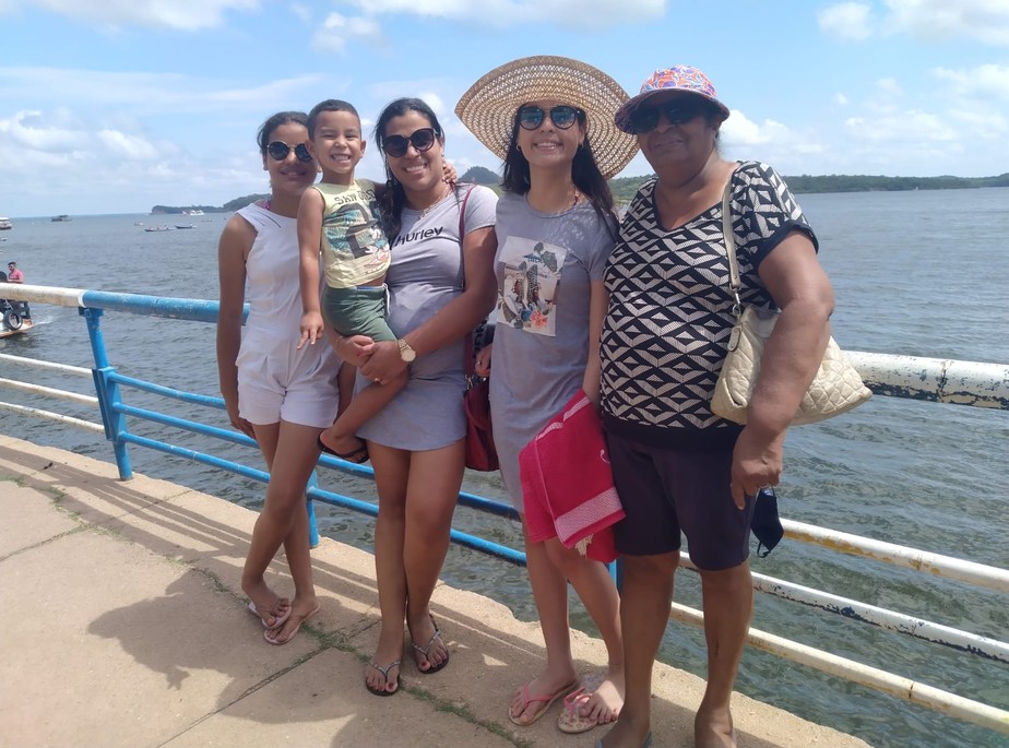 Família realiza sonho da mãe com doença sem cura e faz viagem à Alter do Chão, no Pará: 'valeu a pena'