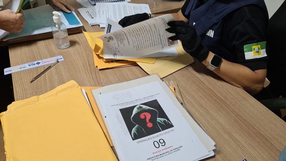 Operação Sujeito Oculto foi deflagrada nesta quarta-feira (5) pelo Ministério Público do RN — Foto: Divulgação