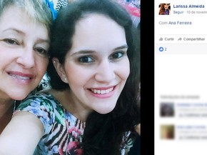 Ana e Larissa são mãe e filha e também foram assassinadas na chacina de Campinas (Foto: Reprodução / Facebook) Ana e Larissa são mãe e filha e também foram assassinadas na chacina de Campinas (Foto: Reprodução / Facebook)
