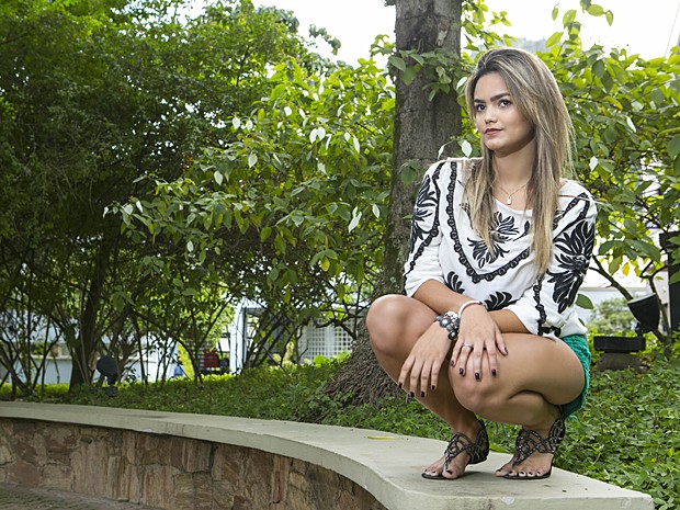 Suzanna Freitas conta que sempre foi apaixonada por moda (Foto: Inácio Moraes / Gshow)