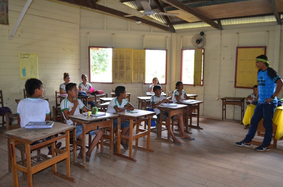 MPF-AC cobra melhorias na educação indígena à Secretaria de Educação do Acre — Foto: Stalin Melo/Secom/Arquivo