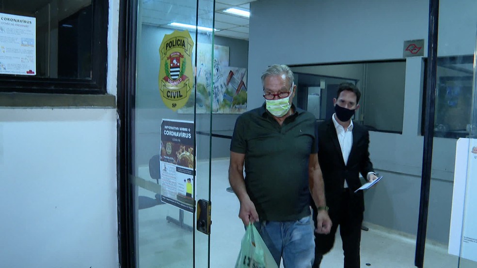 Wilson Moreira da Costa foi detido por jogar g&aacute;s de pimenta em apartamento em obras na Zona Sul de SP &mdash; Foto: Reprodu&ccedil;&atilde;o/TV Globo