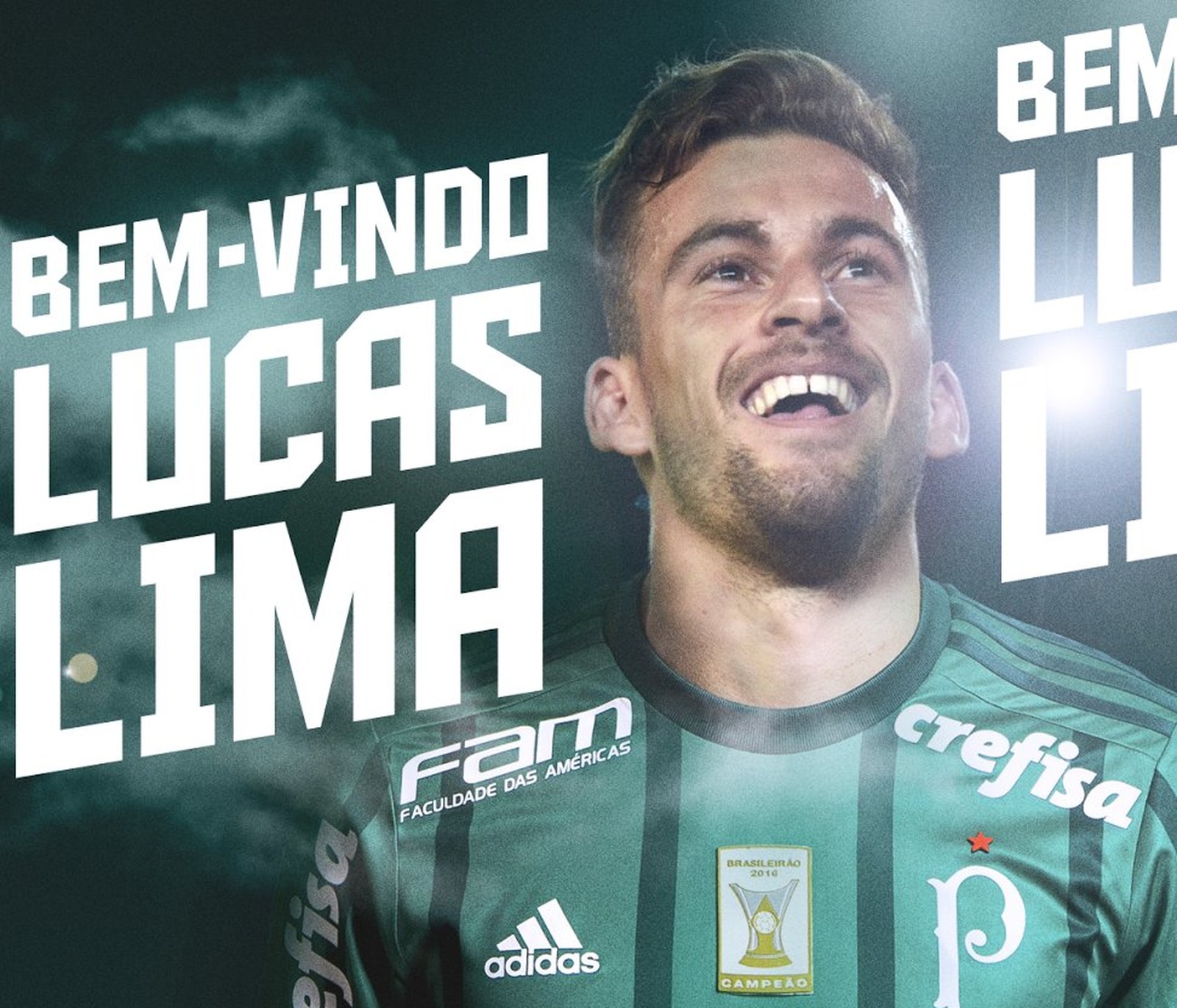Com apresentação só em janeiro, Lucas Lima usa Twitter para falar com palmeirenses