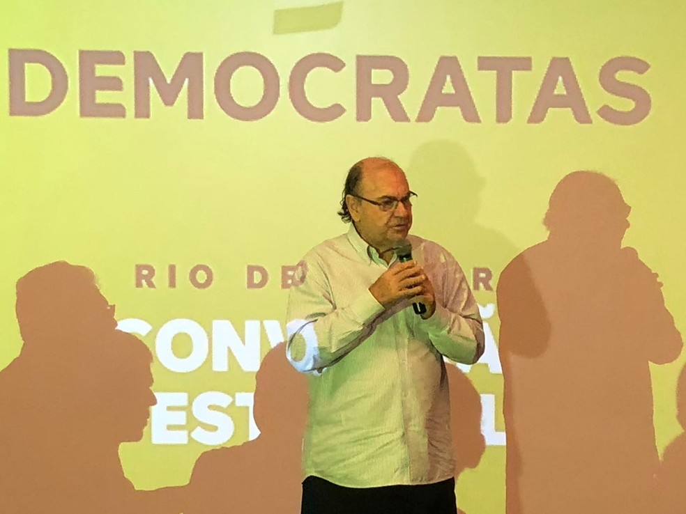 Vereador Cesar Maia foi confirmado candidato do DEM ao Senado (Foto: Bruno Albernaz/G1)
