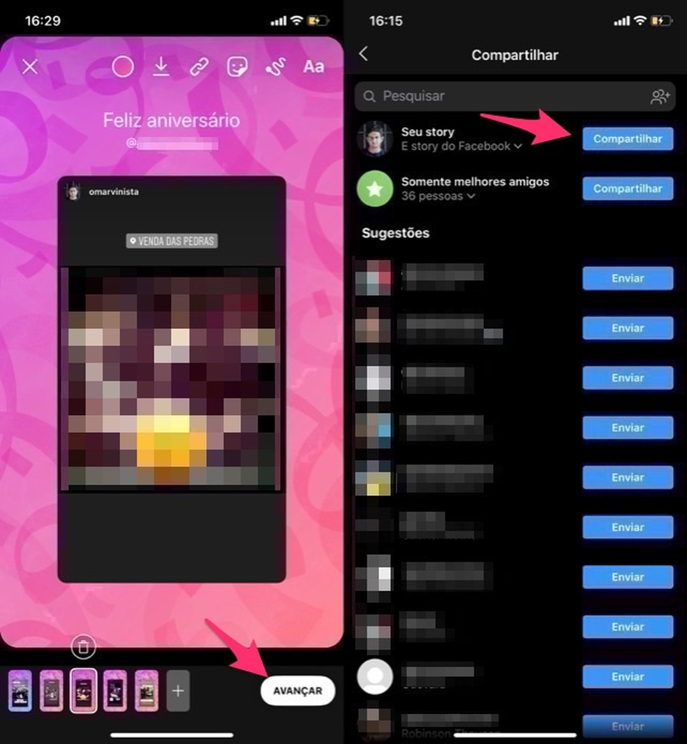 Stories De Aniversario Como Fazer Um Post Para Amigos No Instagram Redes Sociais Techtudo