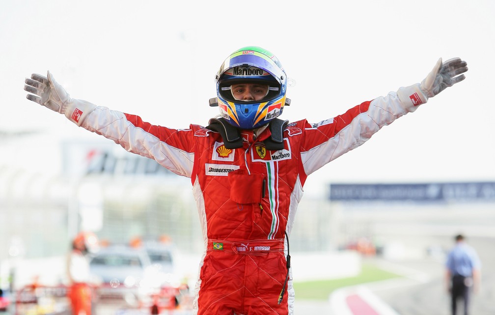 Felipe Massa venceu a edição de 2007 do GP do Bahrein — Foto: Paul Gilham/Getty Images