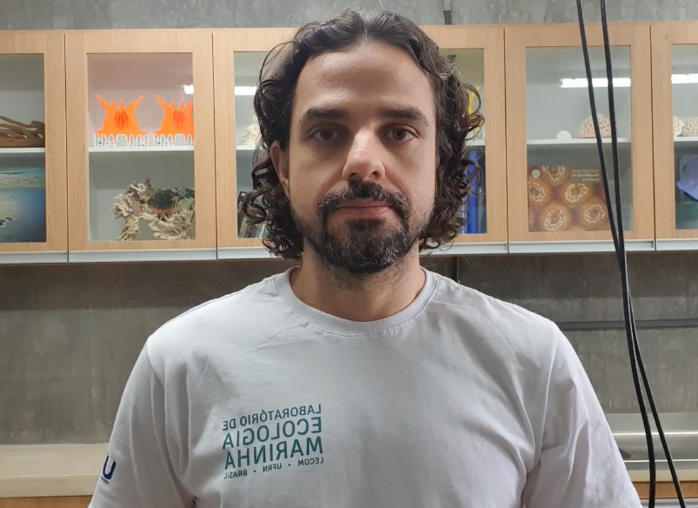Guilherme Longo, professor e pesquisador do Departamento de Oceanografia da UFRN — Foto: Reprodução