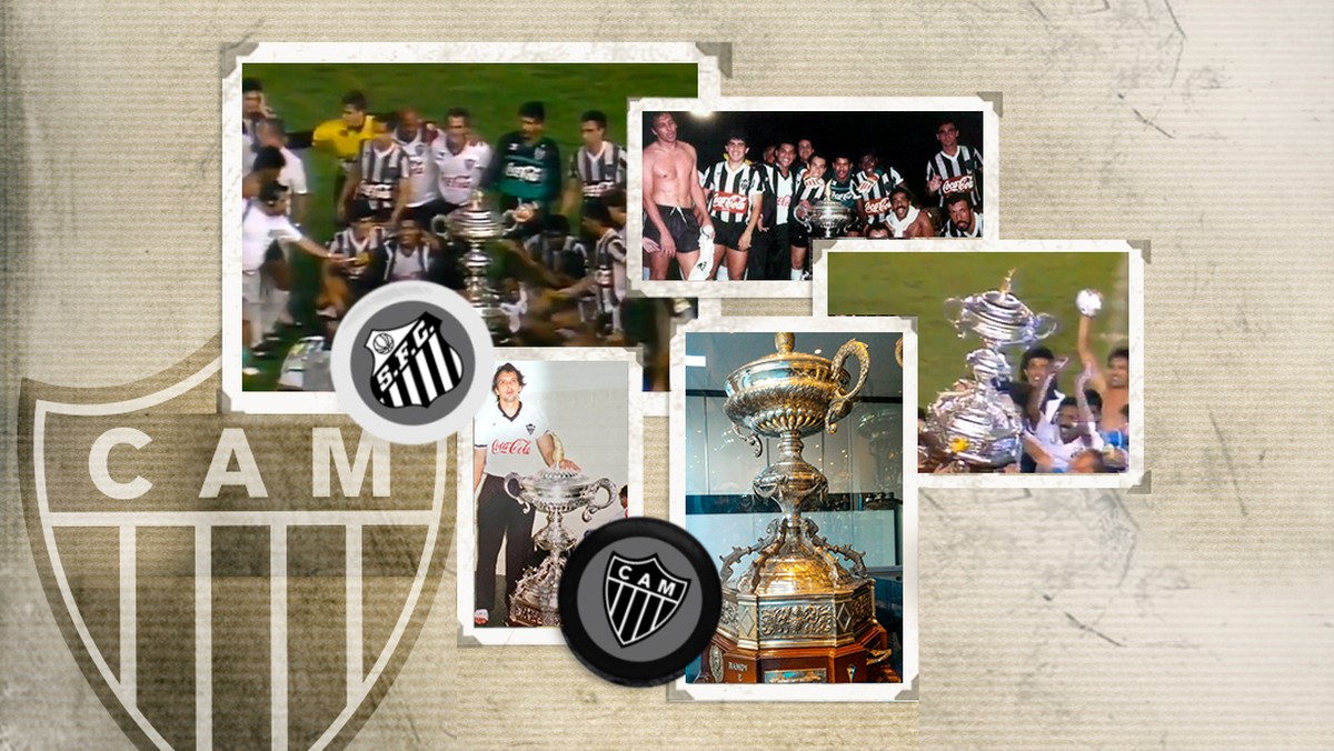 Santos x Atlético-MG foi final na Espanha e teve saga de troféu gigante: "A criança é pesada" - Vimarsana News