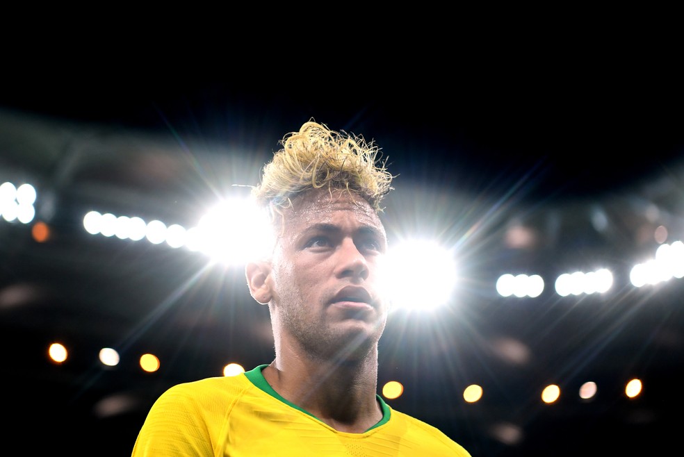 Neymar em Brasil x SuÃ­Ã§a (Foto: Getty Images)