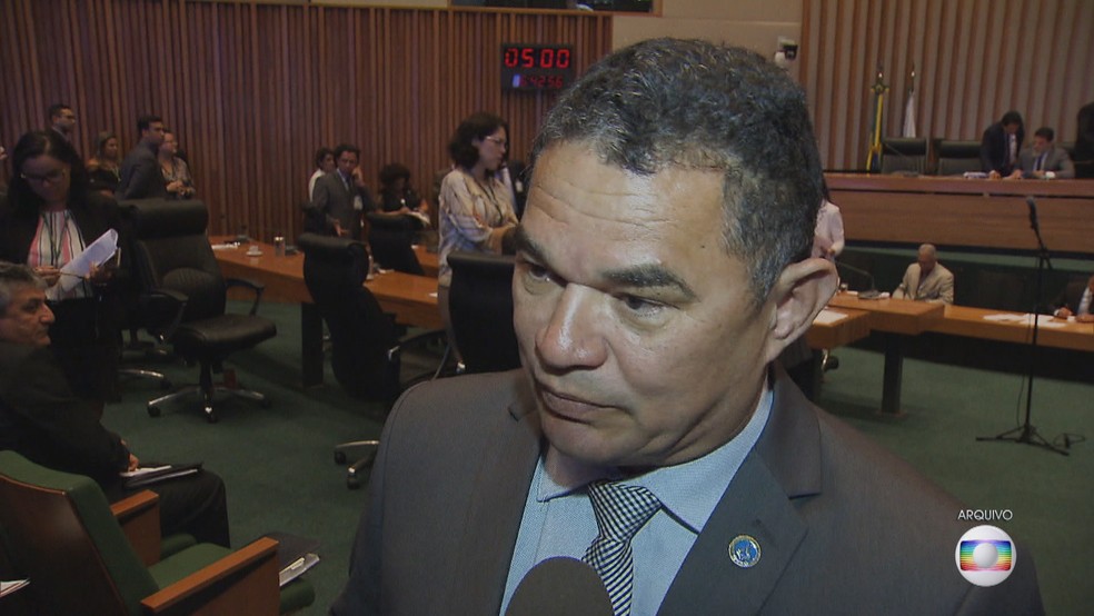Deputado distrital Hermeto (MDB) — Foto: TV Globo/Reprodução