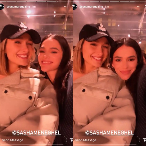 Sasha e Bruna Marquezine (Foto: Reprodução/ Instagram)