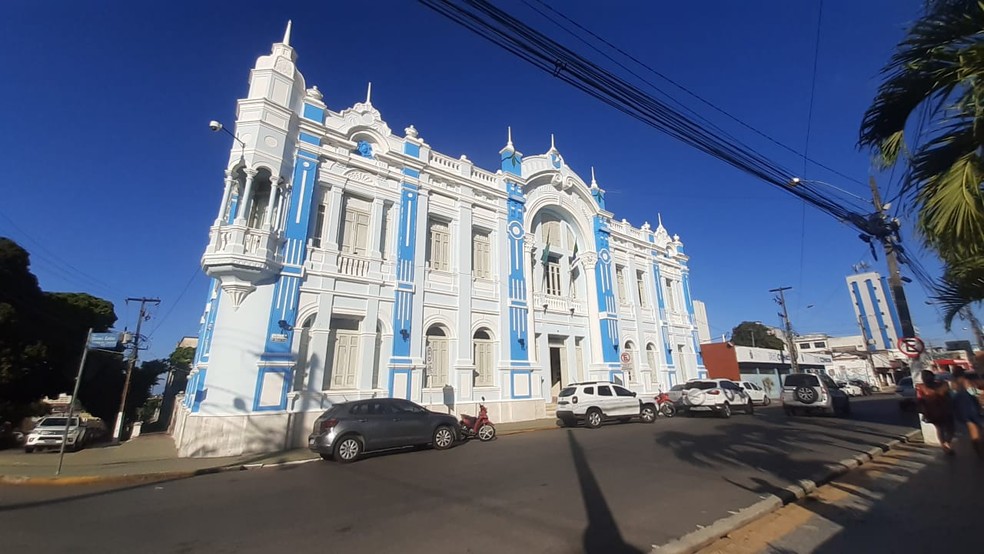Prédio da Prefeitura de Natal, Palácio Felipe Camarão — Foto: Sérgio Henrique Santos/Inter TV Cabugi