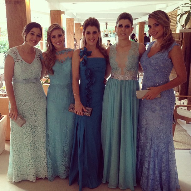 Carol Dantas, madrinhas de casamento do Ganso (Foto: Reprodução  / Instagram)