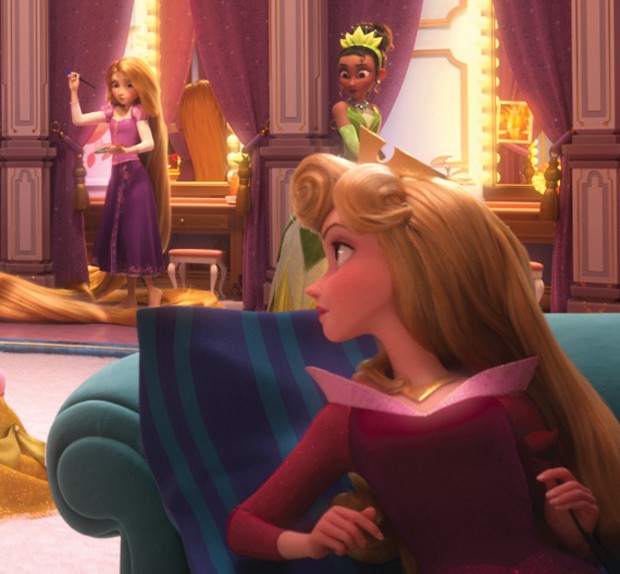 AS Princesas Aurora, Tiana e Rapunzel (Foto: divulgação)