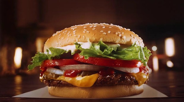 Whopper, lanche do Burger King (Foto: Divulgação)