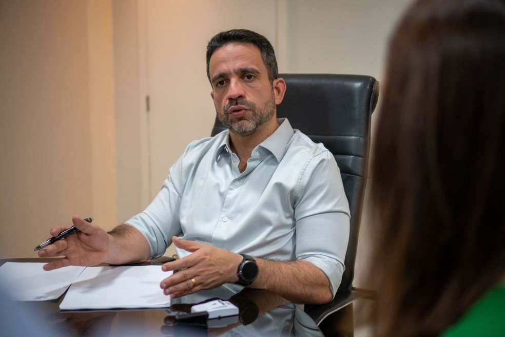 O governador de Alagoas, Paulo Dantas (MDB) é afastado do cargo — Foto: Prefeitura de Santana do Ipanema/Divulgação