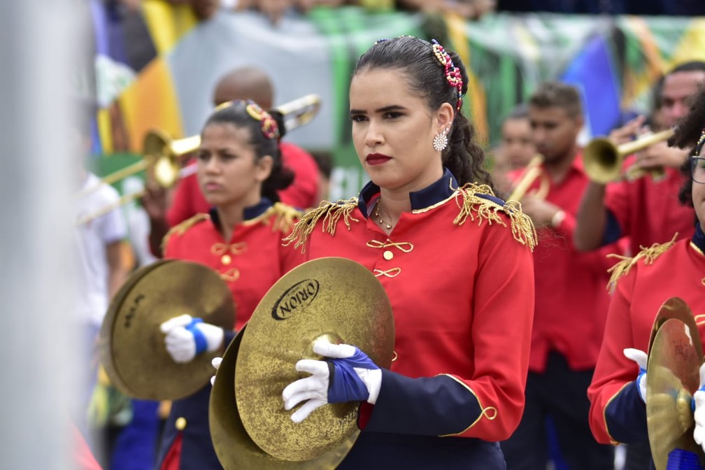 Desfile de 7 de Setembro em Natal â€” Foto: Pedro Vitorino