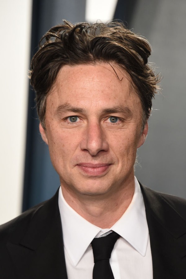 BEVERLY HILLS, CALIFORNIA - FEBRUARY 09: Zach Braff attends the 2020 Vanity Fair Oscar Party hosted by Radhika Jones at Wallis Annenberg Center for the Performing Arts on February 09, 2020 in Beverly Hills, California. (Photo by John Shearer/Getty Images) (Foto: Getty Images)