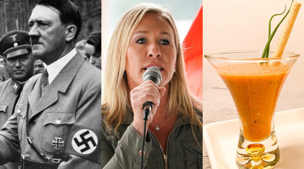 Deputada americana confunde a Gestapo, serviço secreto nazista, com gaspacho, um tipo de sopa de tomate