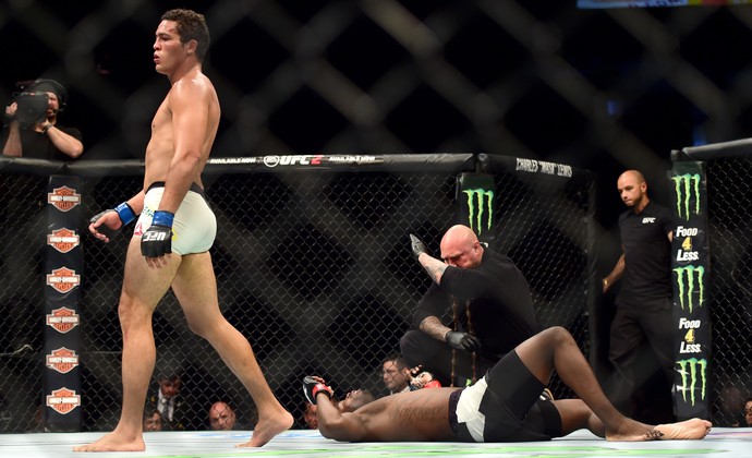 Henrique Frankenstein Jonathan Wilson UFC 199 (Foto: Getty Images)