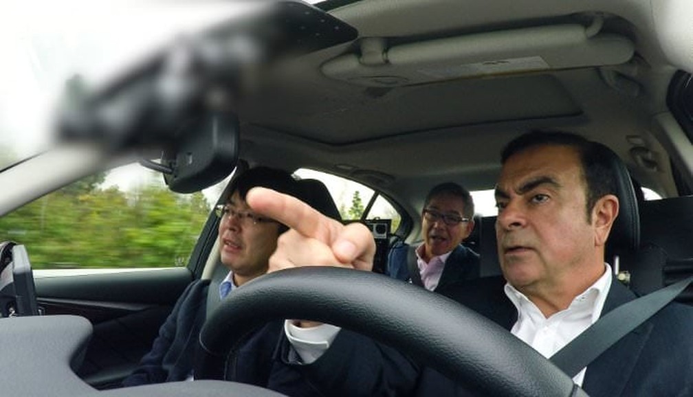 Carlos Ghosn estÃ¡ Ã  frente de 3 montadoras: Renault, Nissan e Mitsubishi â€” Foto: DivulgaÃ§Ã£o