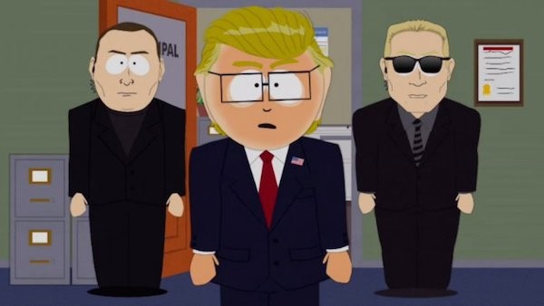 Donald Trump representado em 'South Park' (Foto: Reprodução)