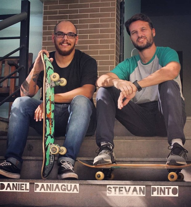Criadores do projeto Skate Anima (Foto: Divulgação)