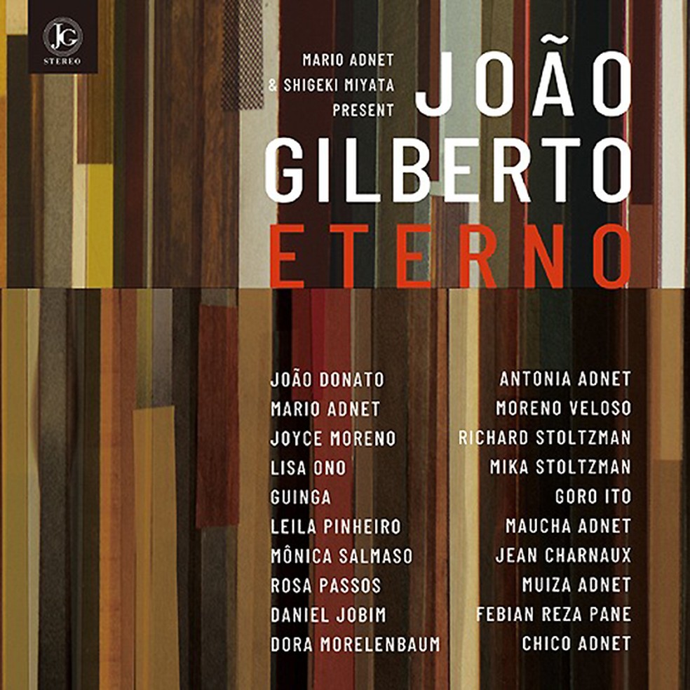 Capa do álbum 'João Gilberto eterno' — Foto: Divulgação