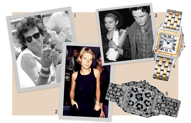 1. Keith Richards (1988) 2. Gwyneth Paltrow (1997) 3. Madonna E Sean Penn (1987) 4 e 5. R$ 32 Mil   (Foto: Deco Cury, Ron Galella, Time & Life Pictures, New York Daily News Archive/Getty Images e Divulgação)