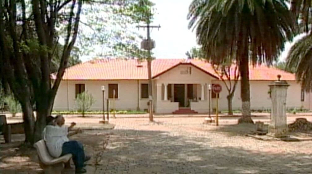 A Colônia Aimorés foi criada para parecer uma "cidade" e isolar as pessoas diagnosticadas com hanseníase — Foto: TV TEM/Reprodução/Arquivo