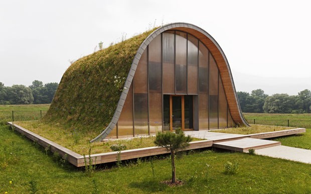 12 projetos incríveis com telhado verde (Foto: ©TERNISIEN)