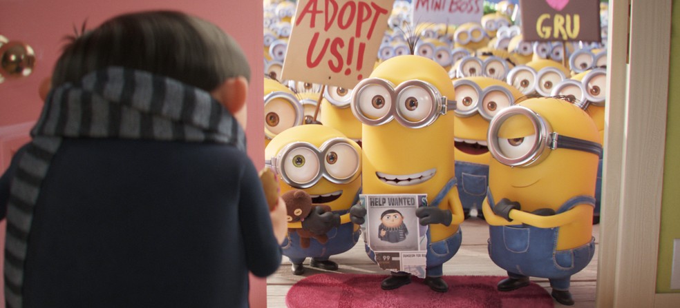 Cena da animação "Minions 2: A Origem de Gru" — Foto: Divulgação