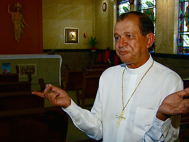  Bispo de São Carlos Paulo Sérgio Machado (Foto: Reprodução EPTV)