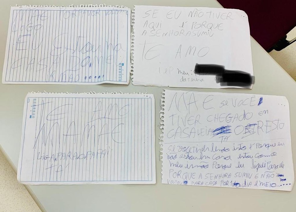 Filhas de merendeira morta por namorado deixaram cartas ao constatar sumiço da vítima em MS — Foto: Graziela Rezende/G1 MS