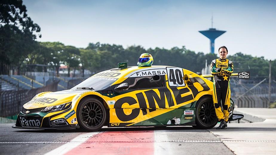 Carro de Felipe Massa na Corrida do Milhão é divulgado - Gazeta