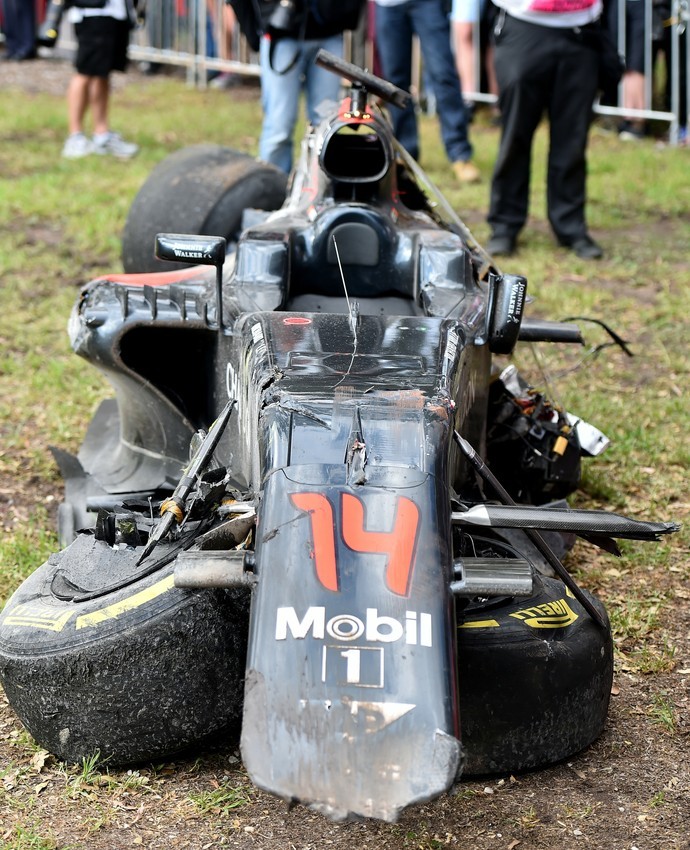 Fernando alonso acidente best sale