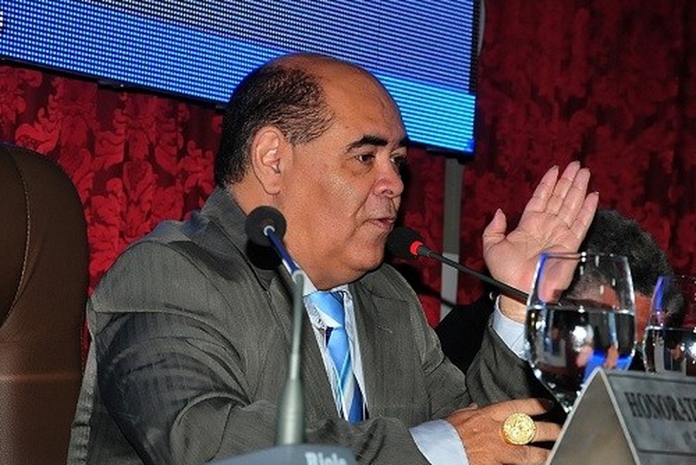 Vereador de São Luís, Astro de Ogum (PR) — Foto: Paulo Caruá / Câmara de Vereadores de São Luís