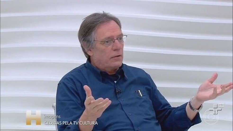 Cartunista Paulo Caruso morreu no último sábado (4) em São Paulo — Foto: Globo/TV Cultura