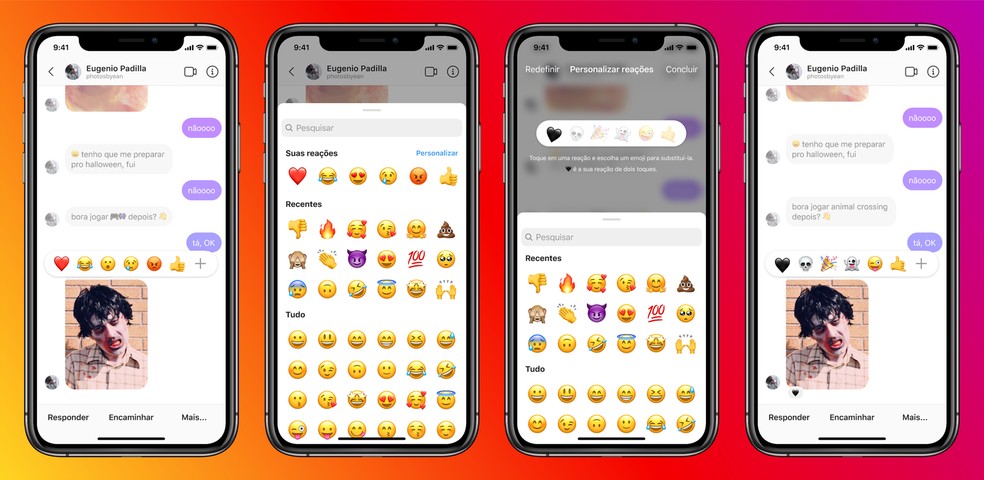 Instagram receberá recursos já existentes no Messenger — Foto: Divulgação/Instagram