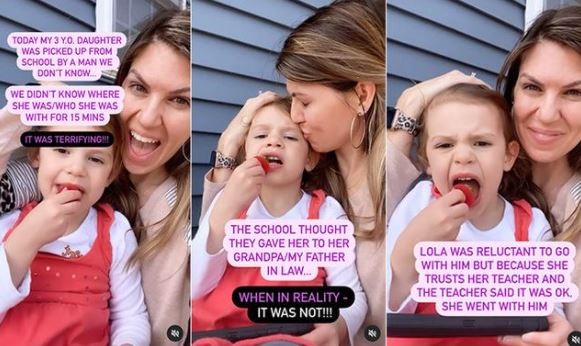 Mãe faz alerta na internet após filha sair da escola com desconhecido (Foto: Instagram)