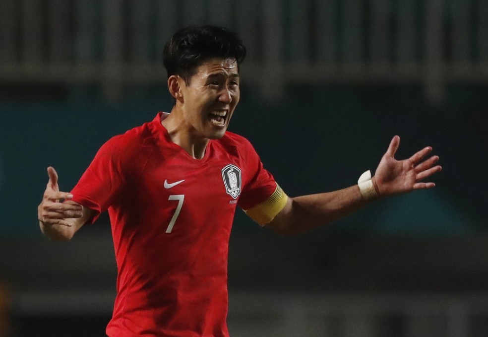 Son heung-Min Coreia do Sul (Foto: Darren Whiteside/Reuters)