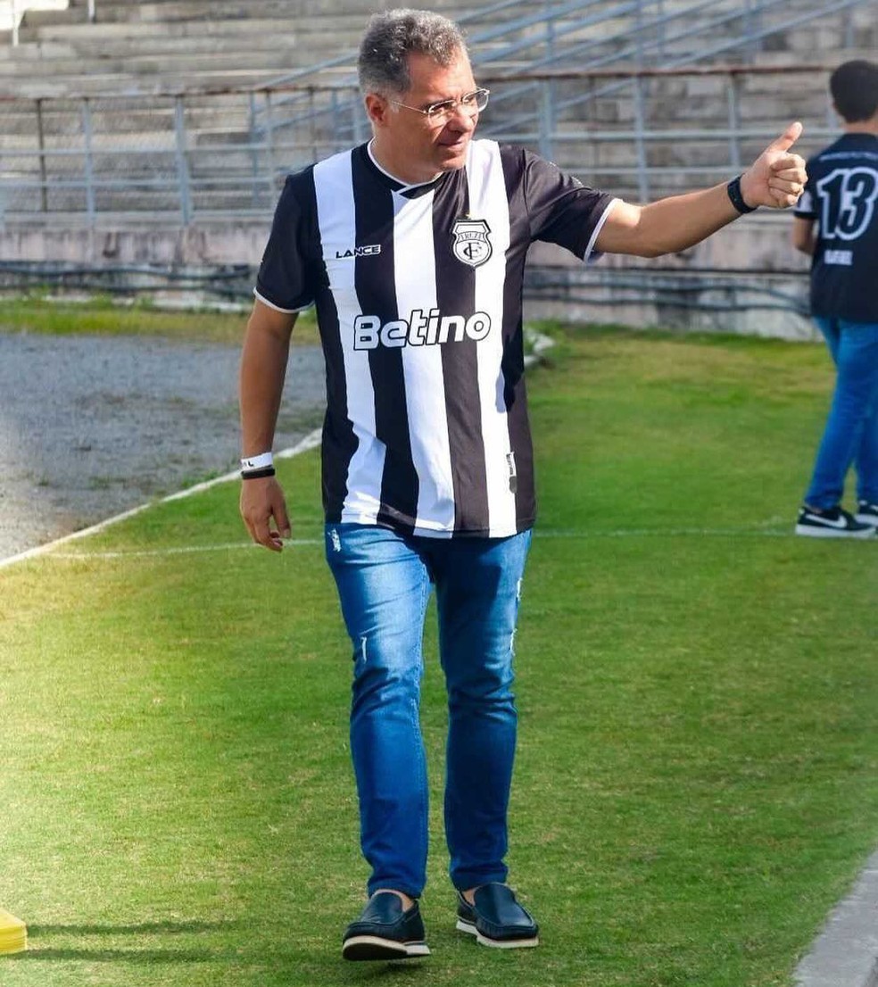 Artur Bolinha em jogo no Estádio Amigão — Foto: Daniel Vieira / Treze FC