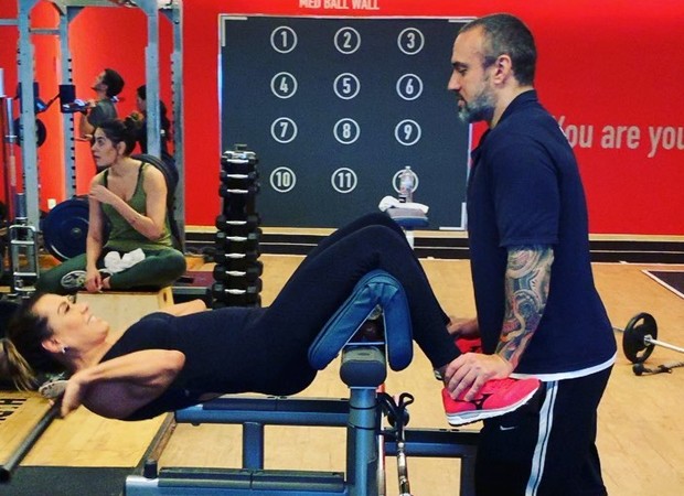 Solange Frazão mostra treino (Foto: Reprodução/Instagram)