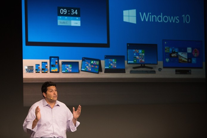 Evento da Microsoft mostrou que Windows 10 roda em celulares e nova vers?o vaza em imagens na Internet (Foto: Reprodu??o/TechTudo)