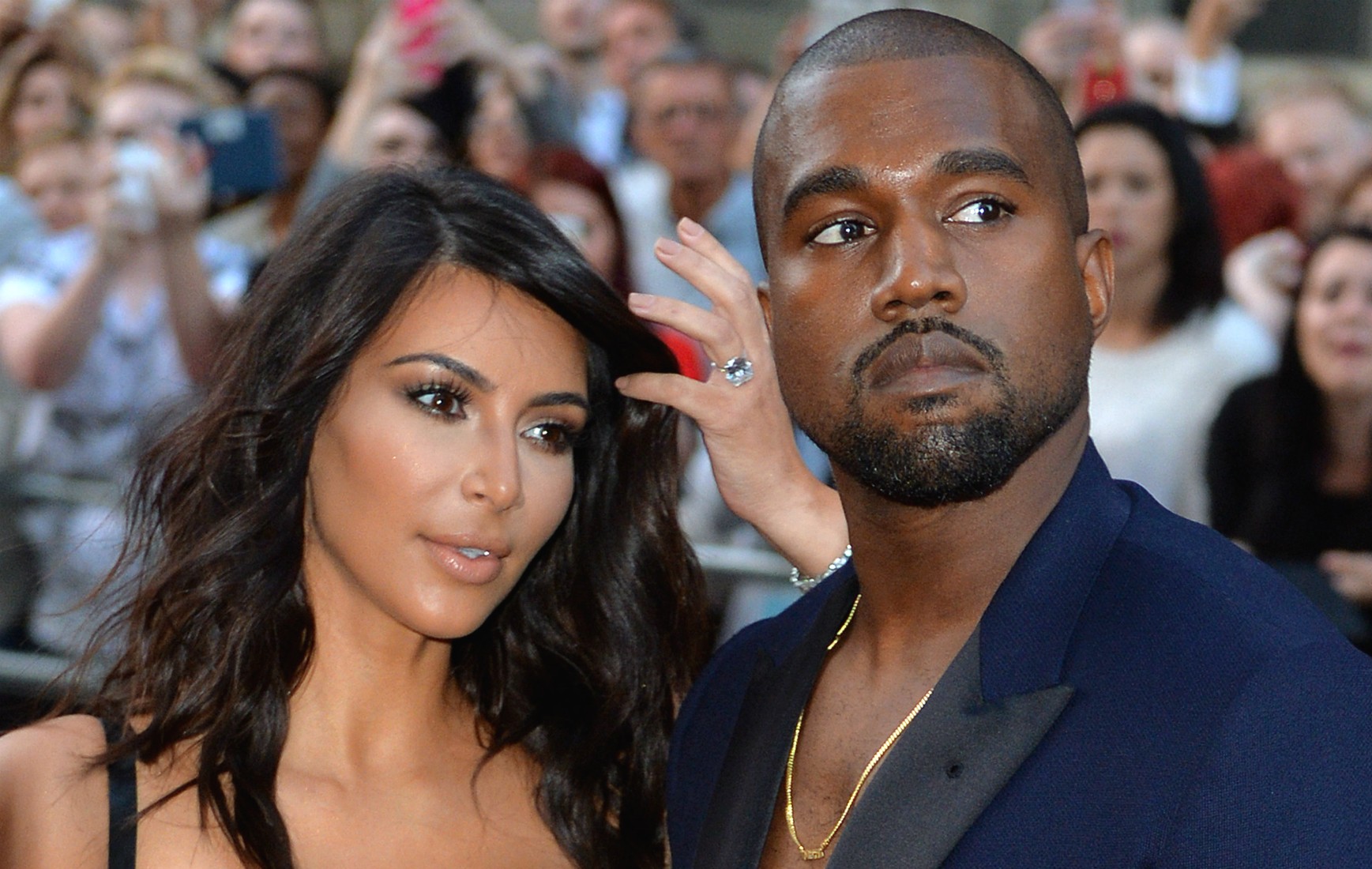Kim e Kanye: unidos até nas polêmicas. (Foto: Getty Images)